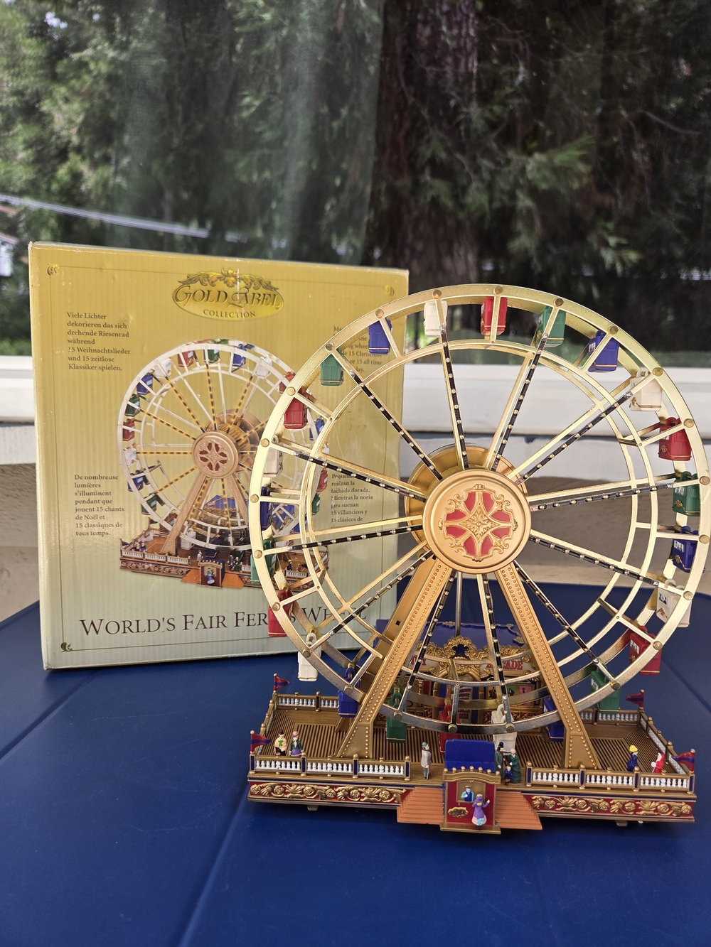 World's Fair Ferris Wheel Vintage Chritstmas Village